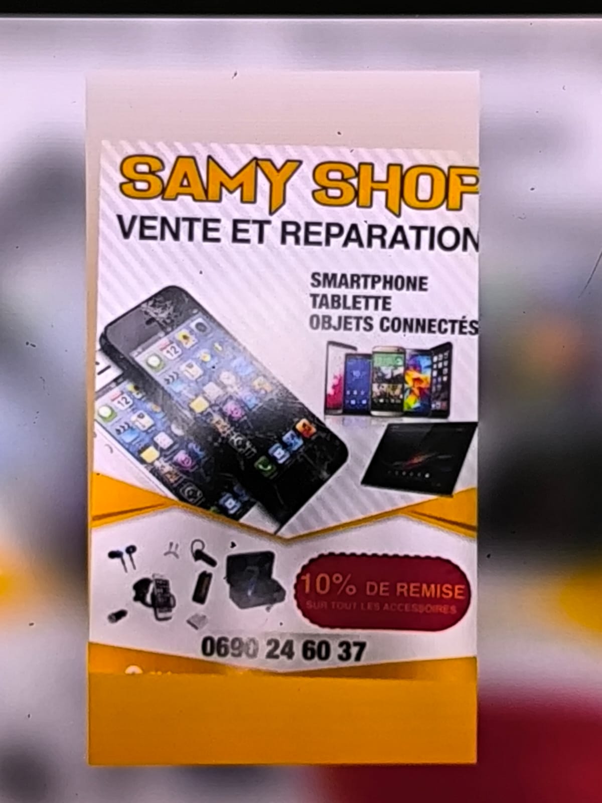 Samy shop réparation mobile capesterre belle eau